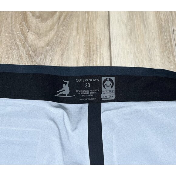 Outerknown Apex Trunks By Kelly Slater Inseam 9” - Men Size 33 - Picture 2 of 14